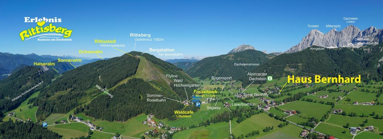 Haus Bernhard Lejlighed Ramsau am Dachstein Eksteriør billede